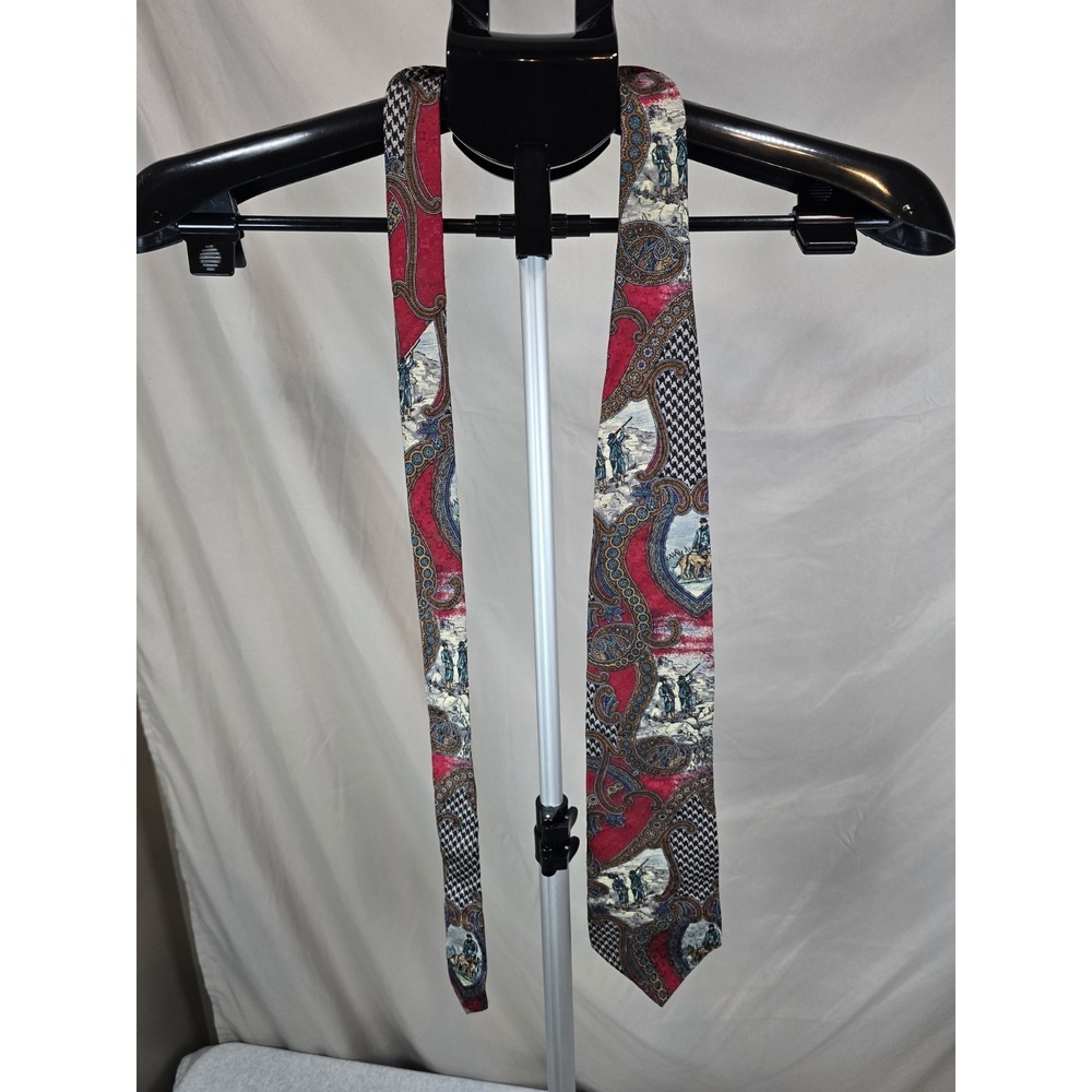 Vintage Anthony Richards Imported Silk Necktie Made‎ In The USA